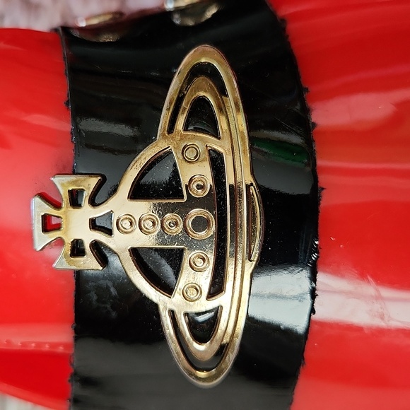 Vivienne Westwood jellies size 45 red - Picture 6 of 8